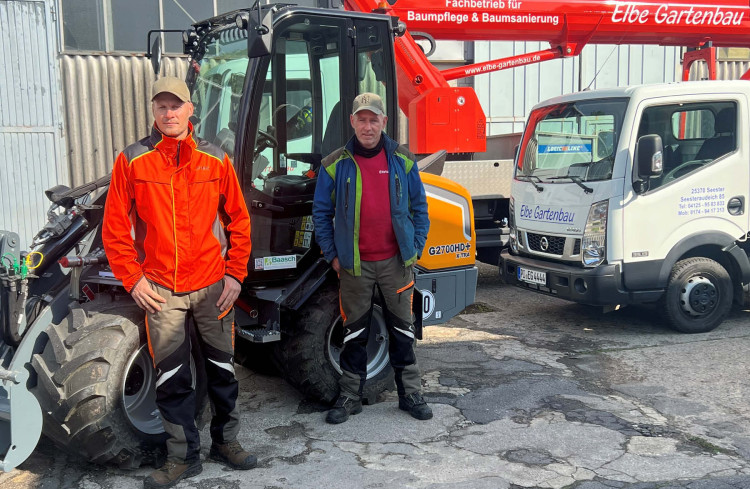 practical experience at elbe gartenbau with the giant g2700x trahd