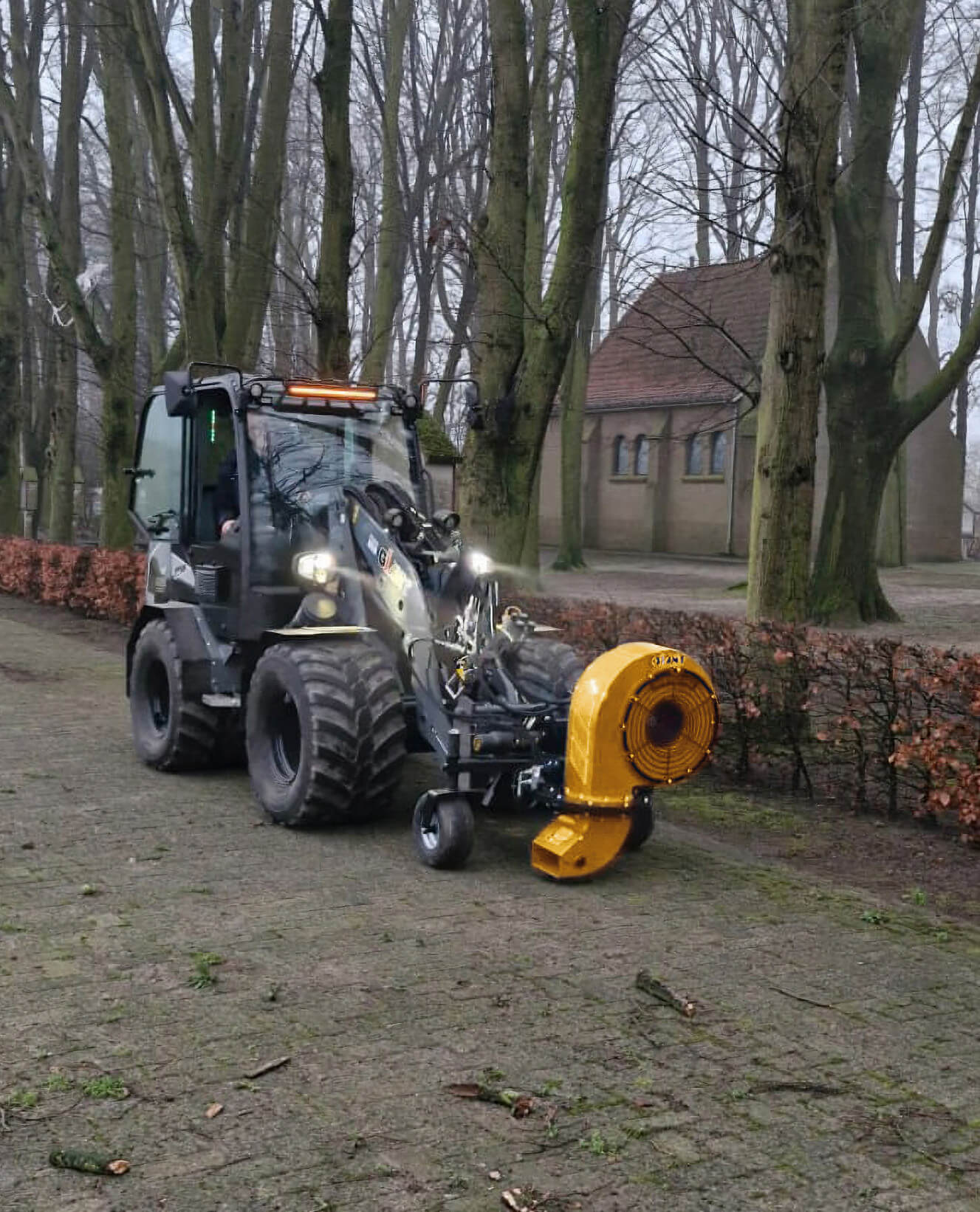 bladblazer aanbouwdelen giant